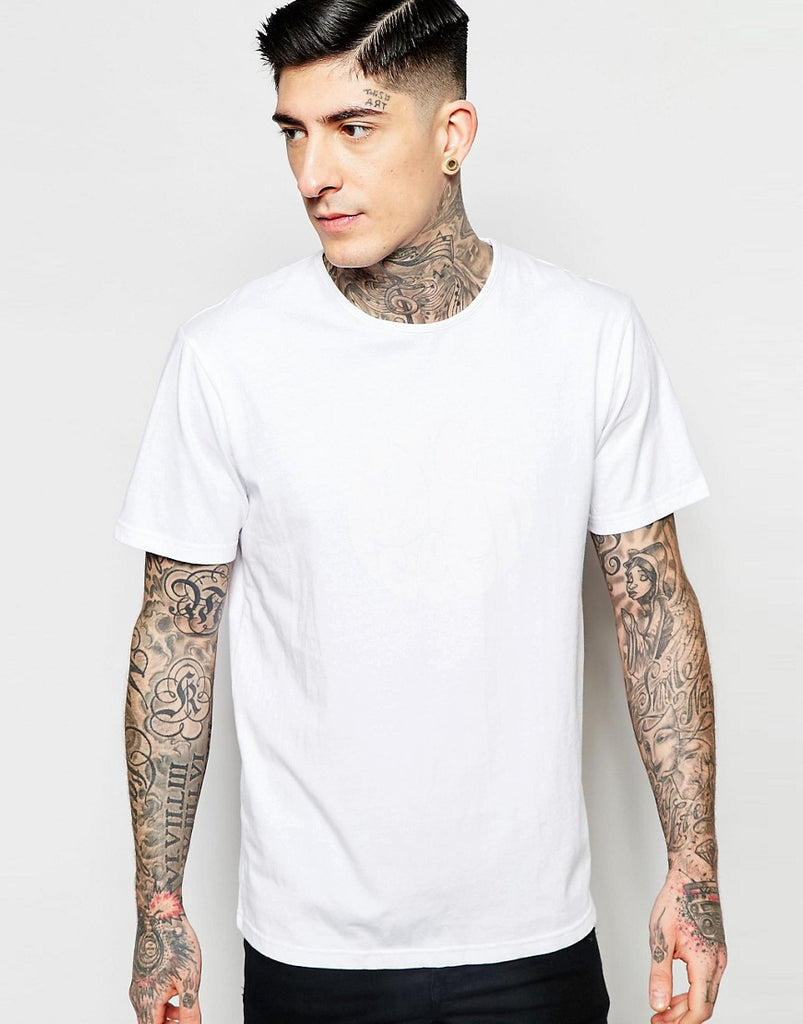 Pretty Green - T-shirt avec logo - Blanc