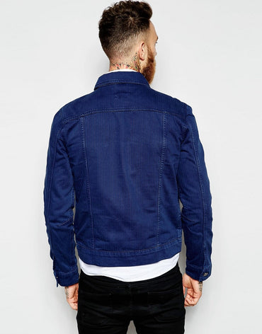 Waven Denim Jacket Noah Wester 4 Pocket Indigo