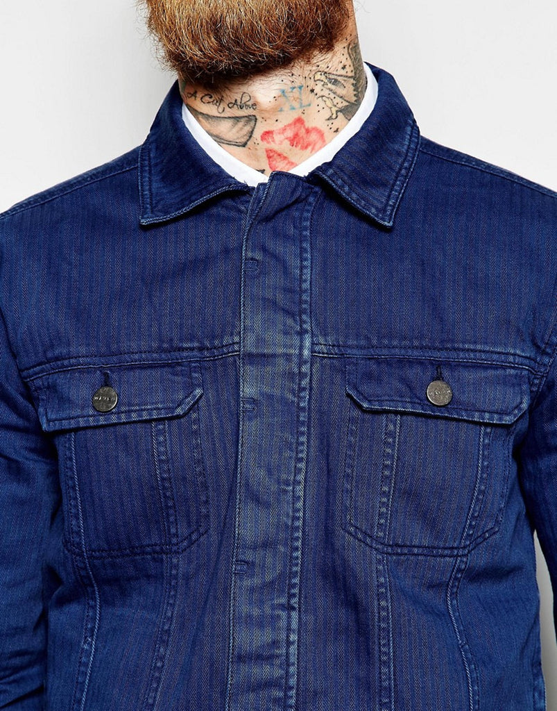 Waven Denim Jacket Noah Wester 4 Pocket Indigo