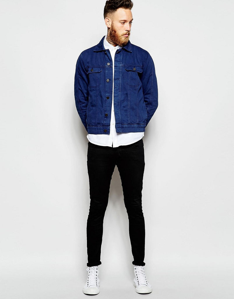 Waven Denim Jacket Noah Wester 4 Pocket Indigo